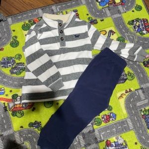 Winter toddler outfit